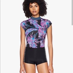 Hurley Quick Dry Koko Surf Suit Swimsuit Sz M